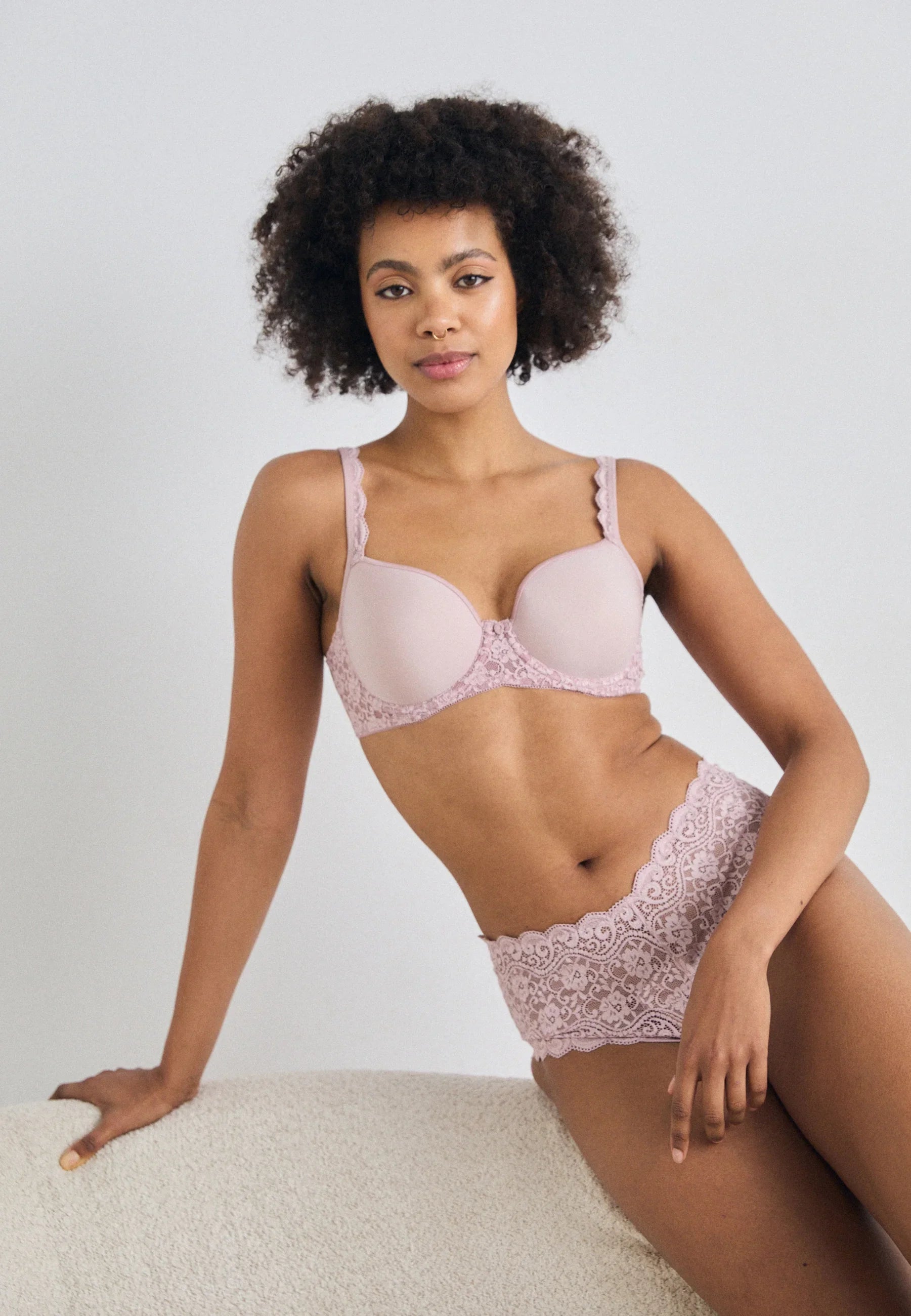 voorgevormde Spacer BH Amourette WP R* - Mauve rose