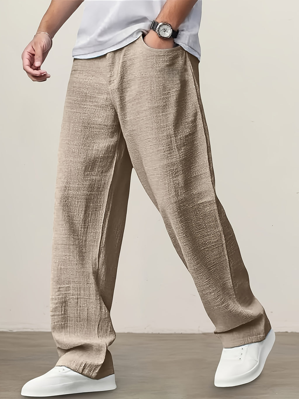 MATTEO™ | PANTALONI IN LINO CASUAL DI RAVELLI MILANO