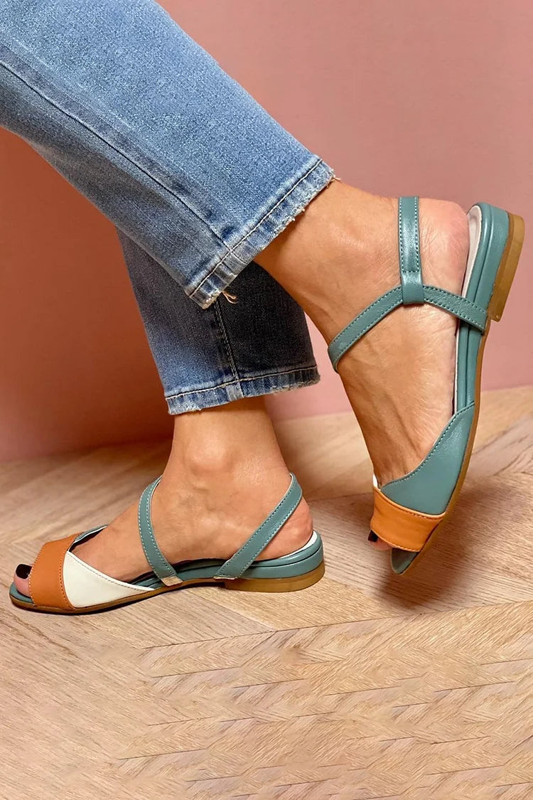 SANDALI COLOR BLOCK
