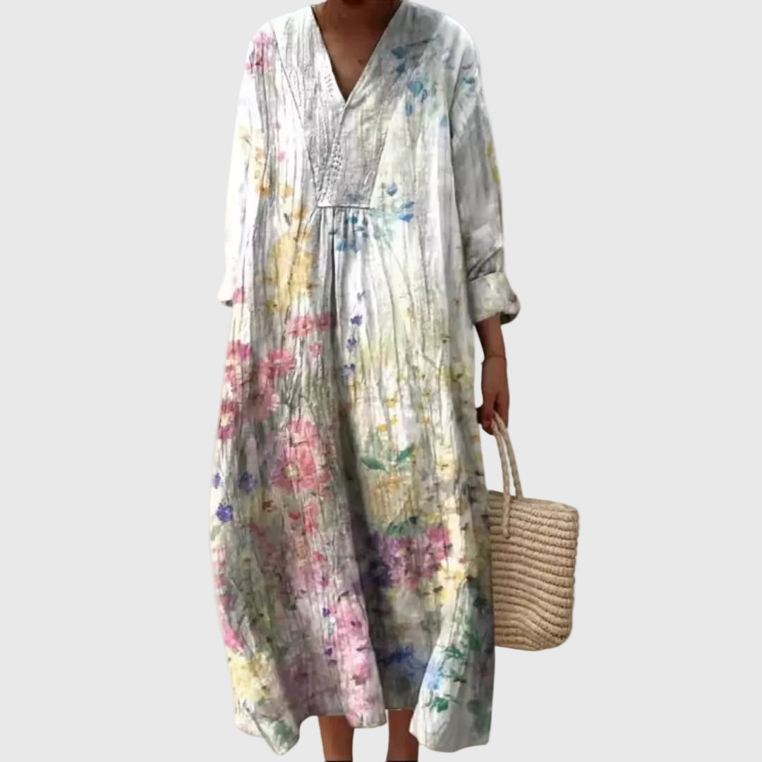 Stephanie | Vestito Midi Geometrico