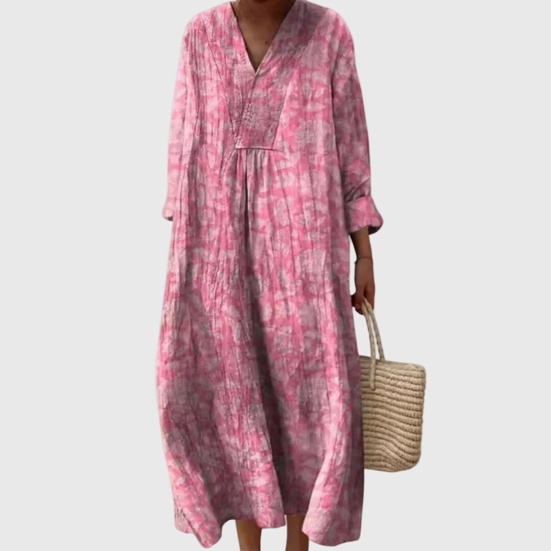 Stephanie | Vestito Midi Geometrico