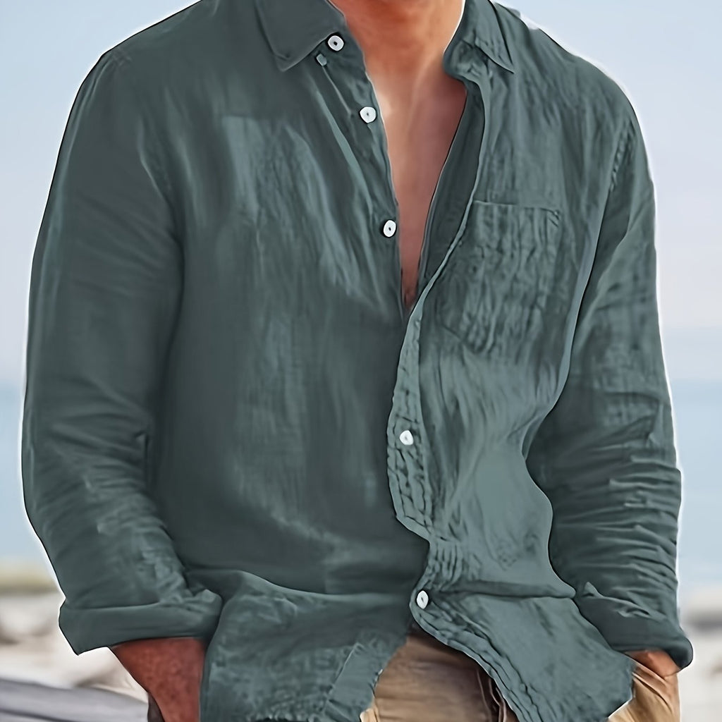ALESSANDRO™ | CAMICIA CASUAL IN COTONE DI RAVELLI MILANO
