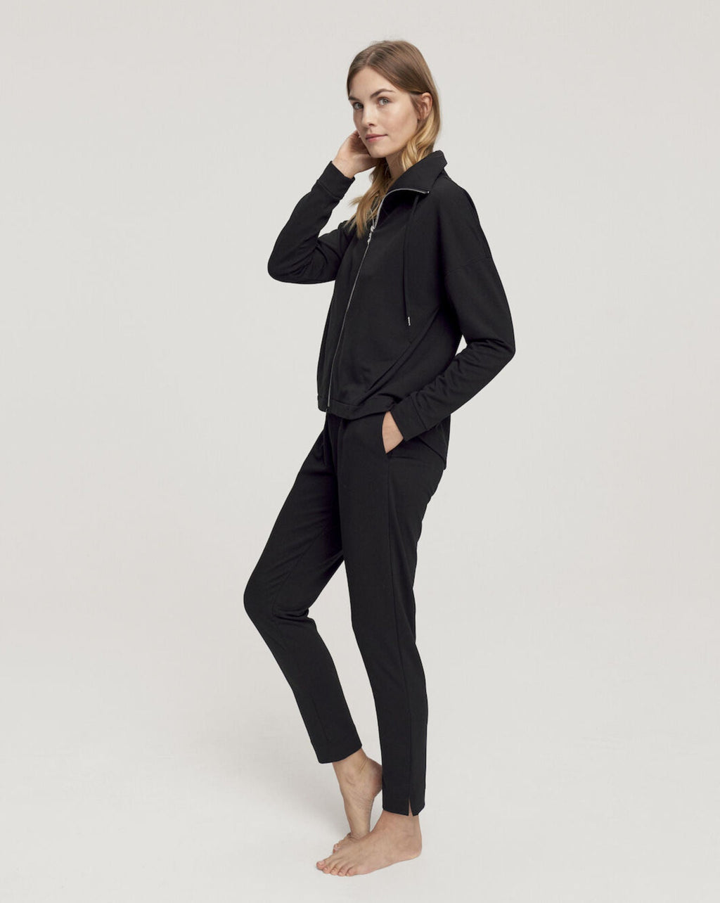 Vest - Thermal Tracksuit top - zwart