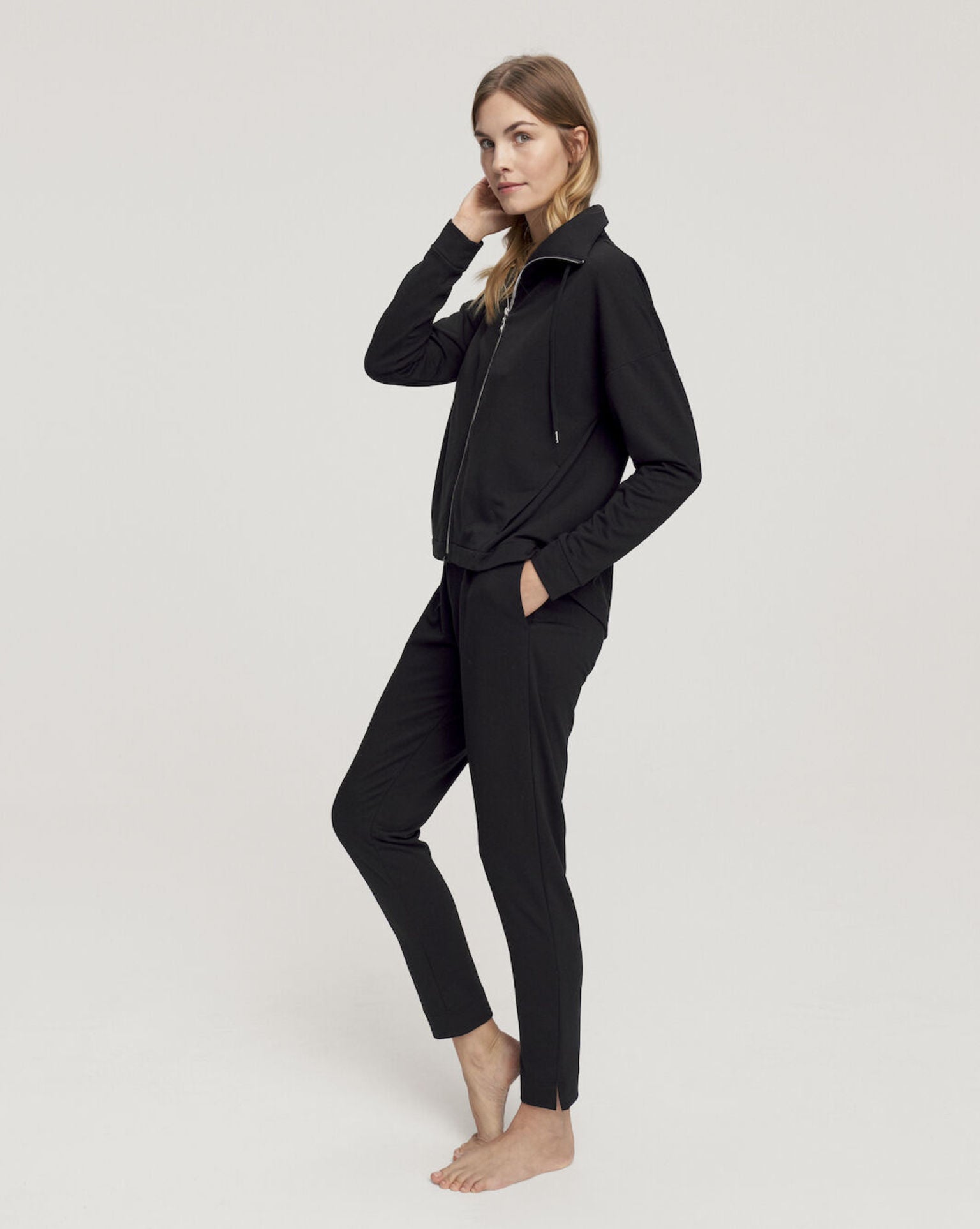 Vest - Thermal Tracksuit top - zwart