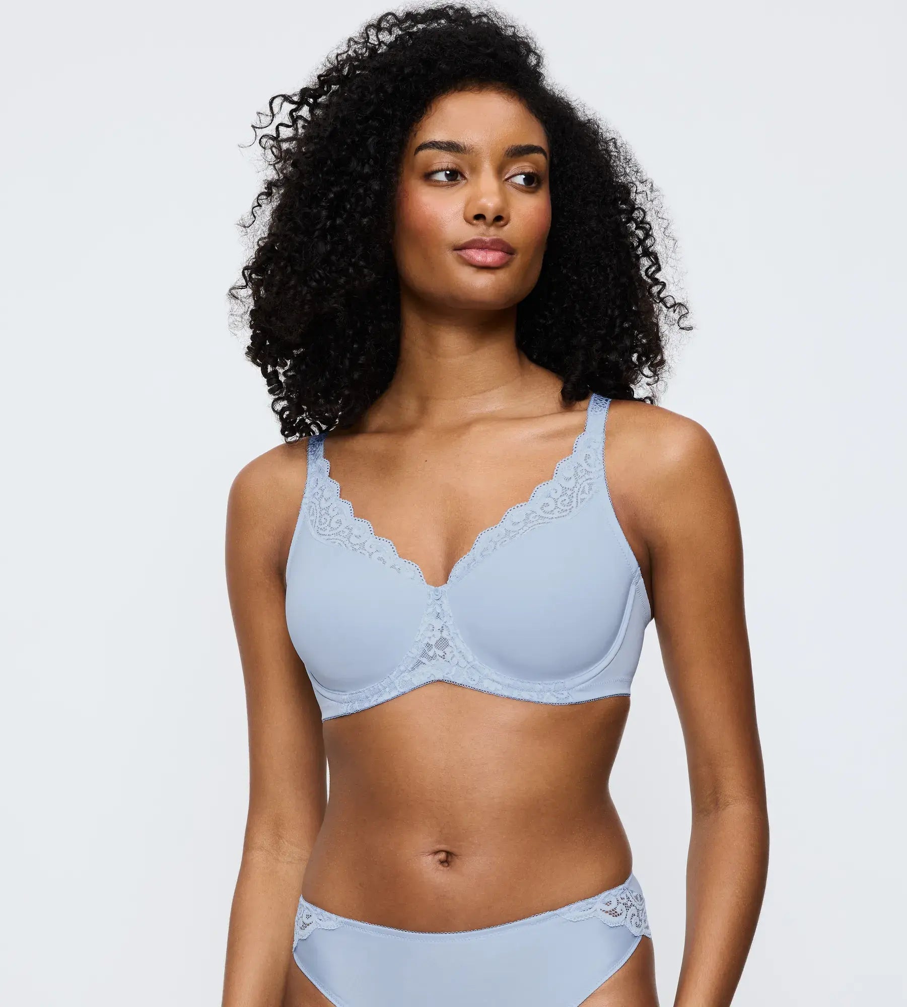 Beugel BH naadloos minimizer - Amourette W01 R - 00SH Ice blue