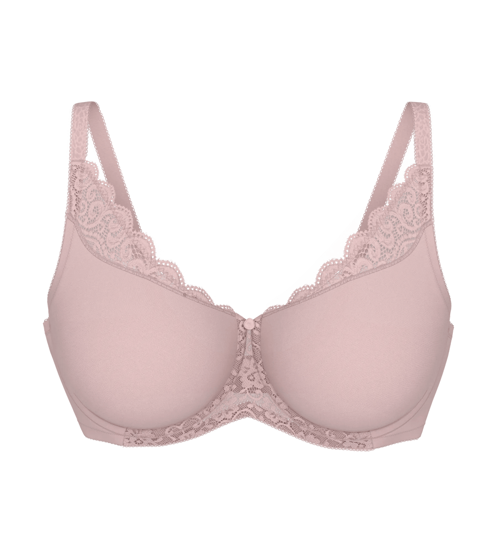 Beugel BH naadloos minimizer - Amourette W01 R - 1347 Mauve rose