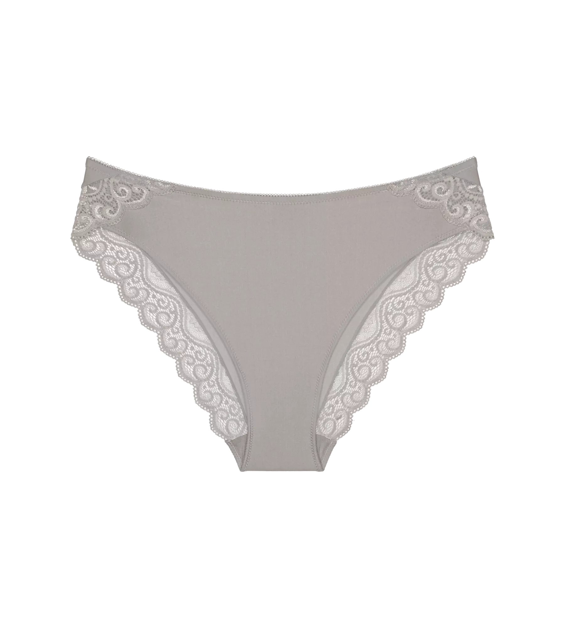 slip - Amourette Tai -  Silent Grey