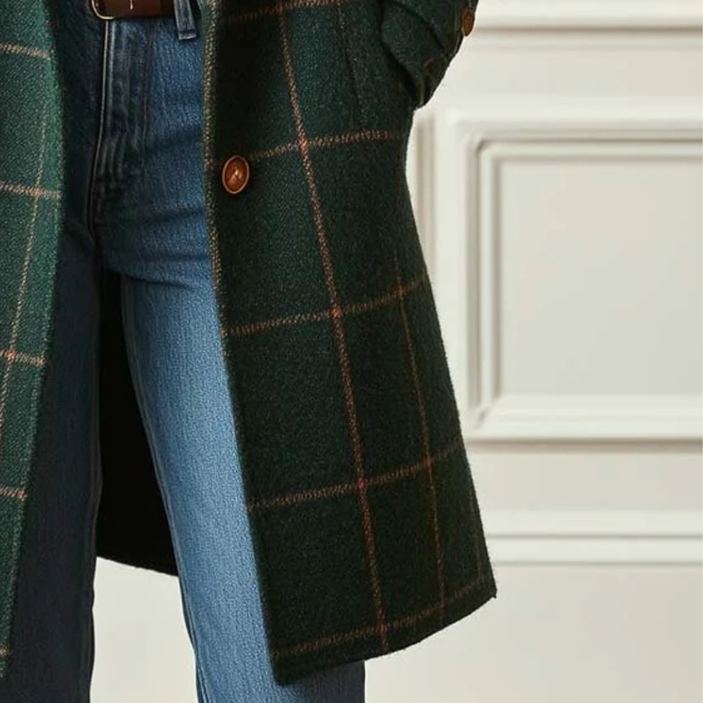Sera™ | Cappotto Classico A Quadri