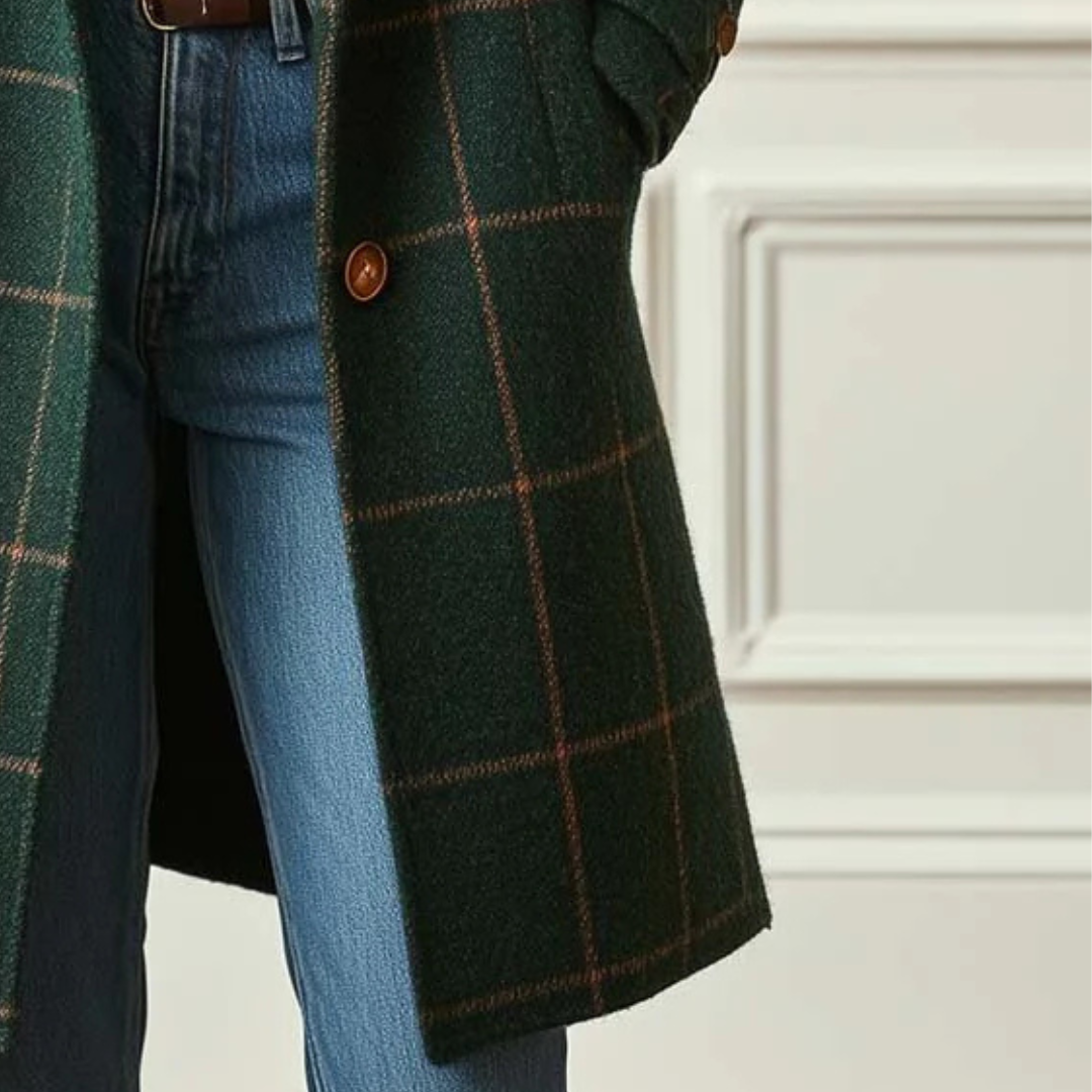 Sera™ | Cappotto Classico A Quadri