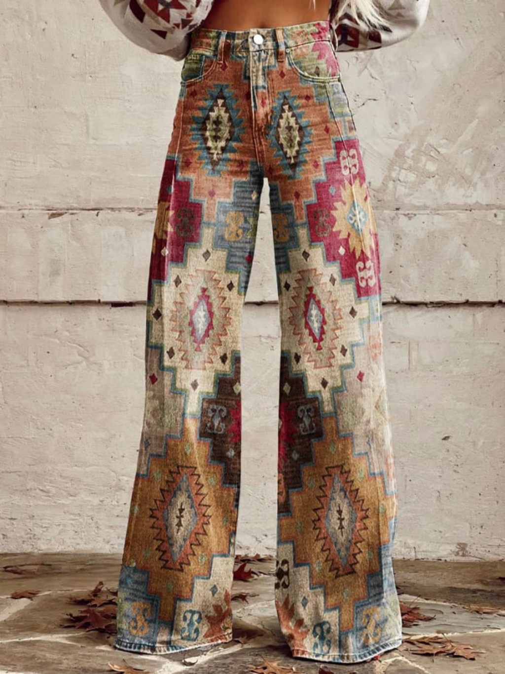 Léa - Pantaloni eleganti retrò