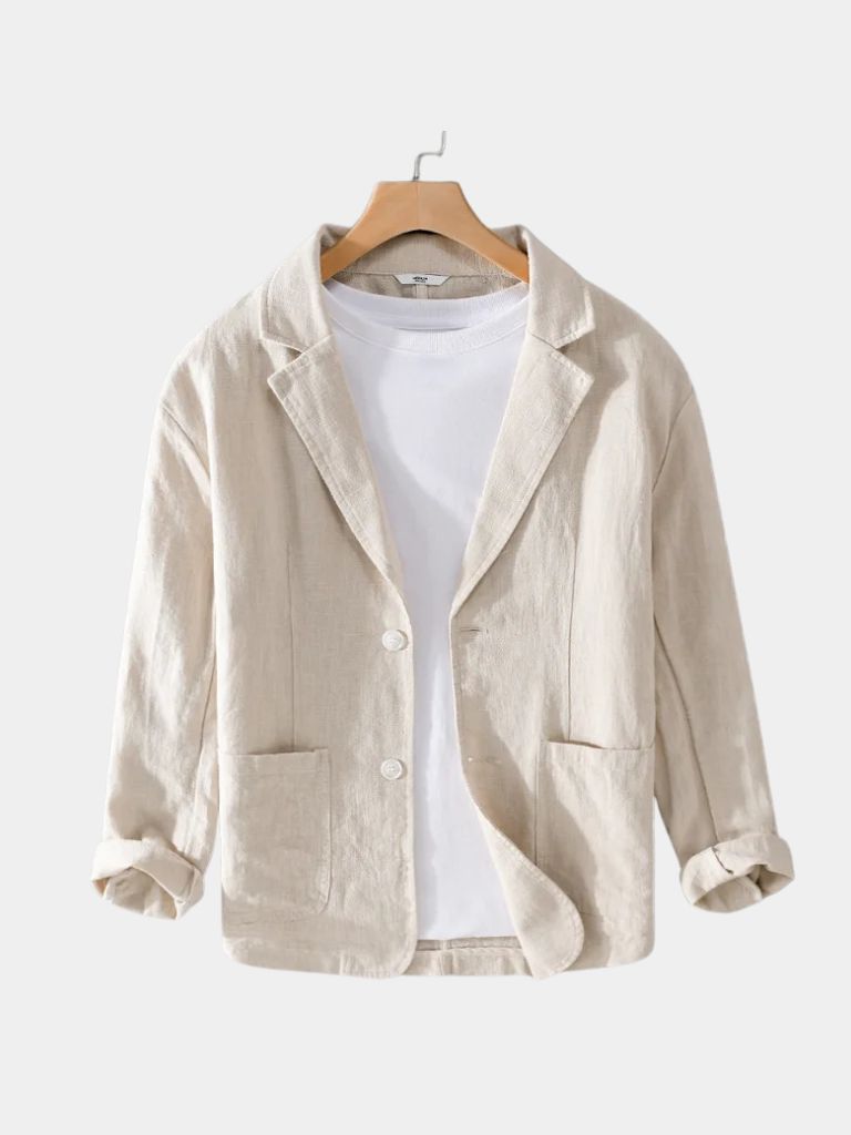 Blazer estivo in lino Oldbrook