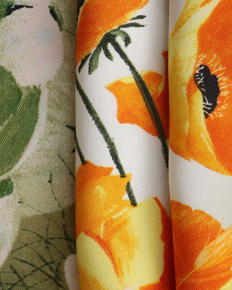 Foulard Giardino Impressionista Stile Ravelli Milano