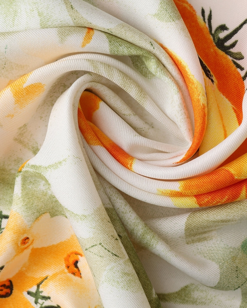 Foulard Giardino Impressionista Stile Ravelli Milano