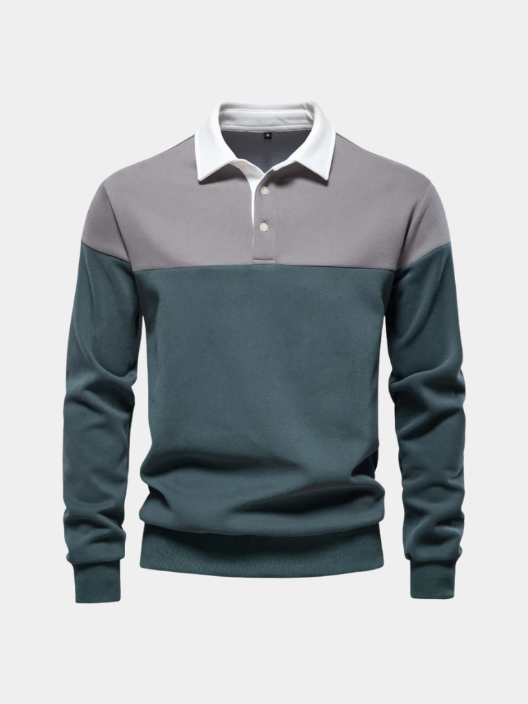 Pullover Alpine con Zip al Collo