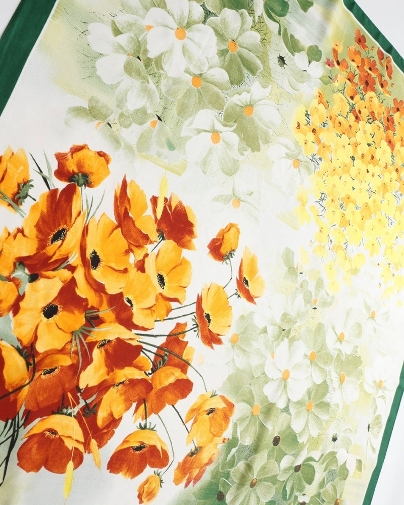 Foulard Giardino Impressionista Stile Ravelli Milano