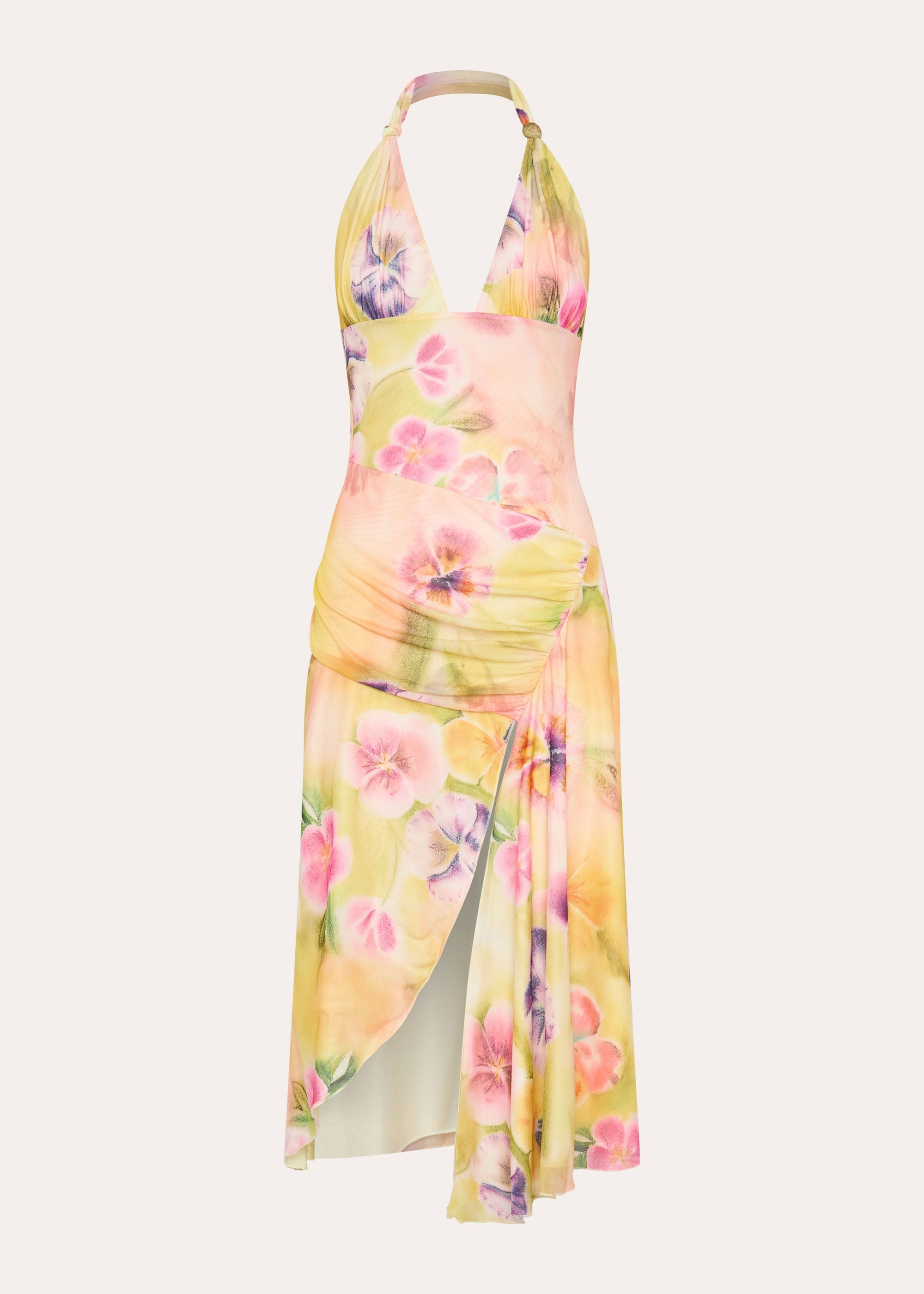 Floral Mirage Midi Dress