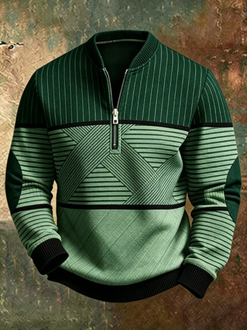 Viktor™ — Il maglione half-zip da uomo che chiude il look.