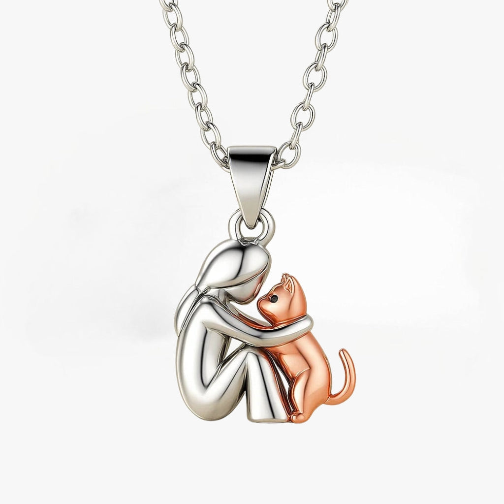 Aria & Lily | Collana Abbraccio con Gatto