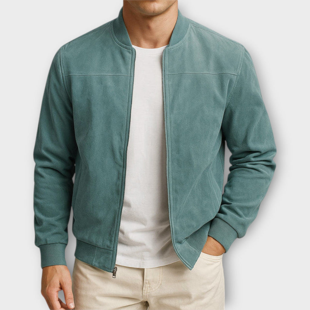 Rico™ | Giacca in Pelle Scamosciata da Uomo
