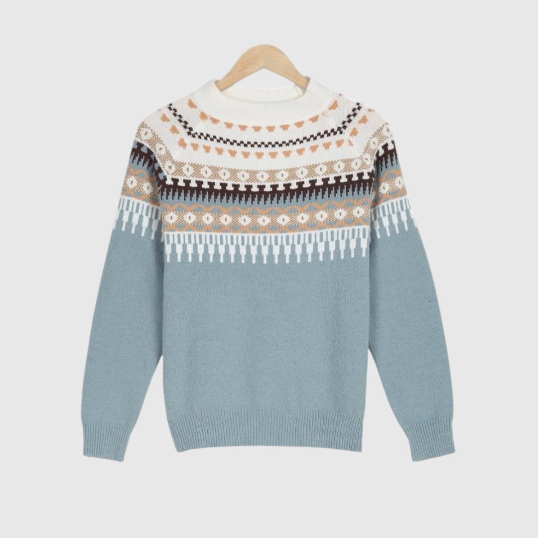Celeste™ | Maglione in Maglia