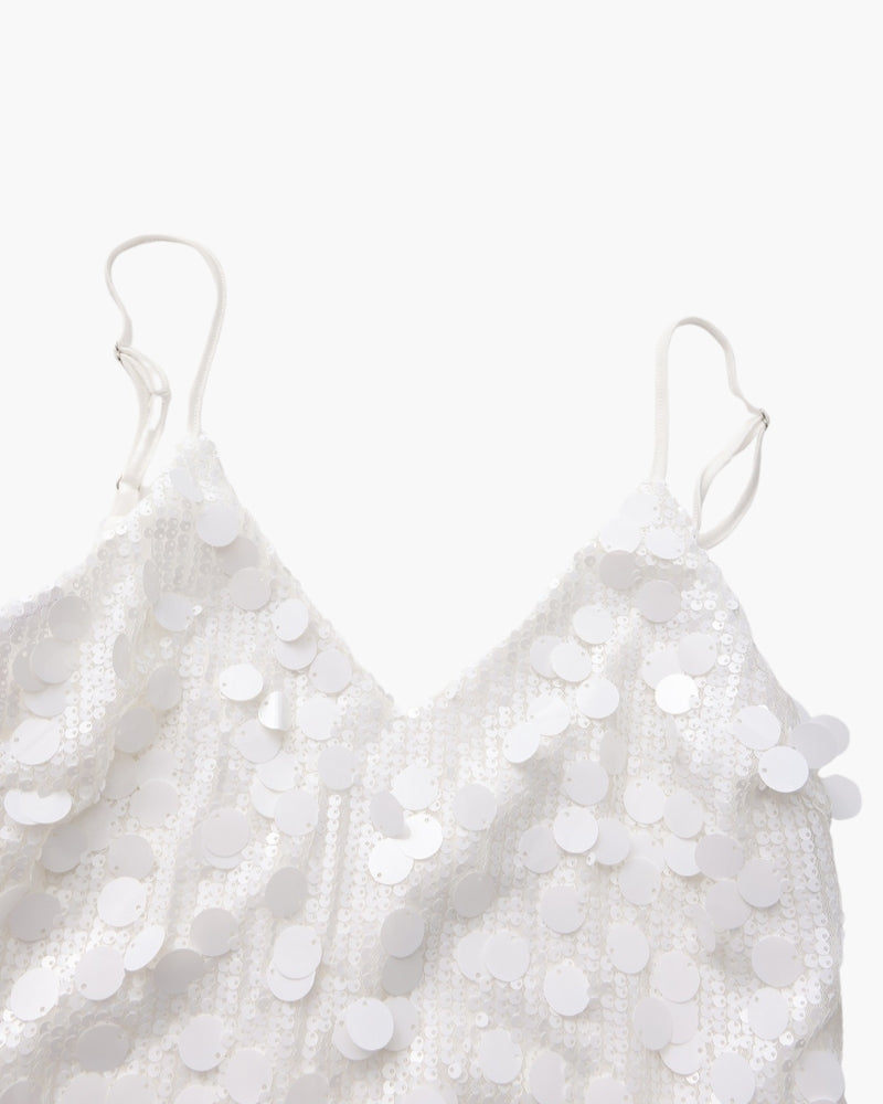 Mini Abito da Party con Paillettes