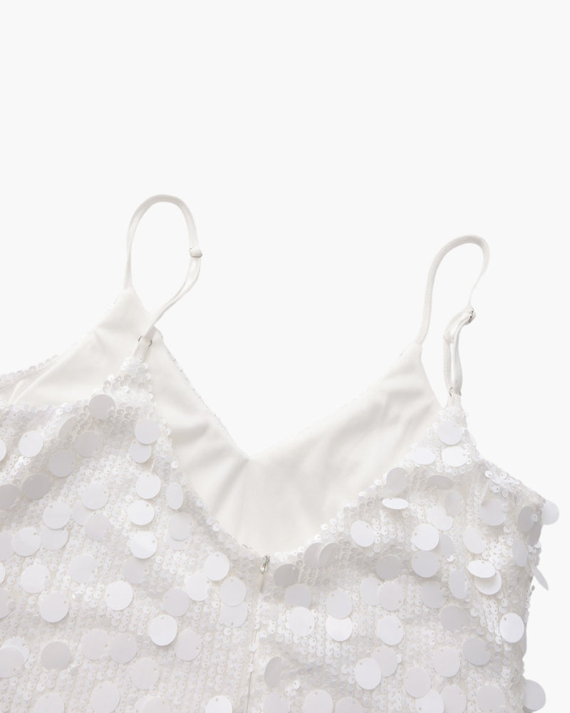 Mini Abito da Party con Paillettes
