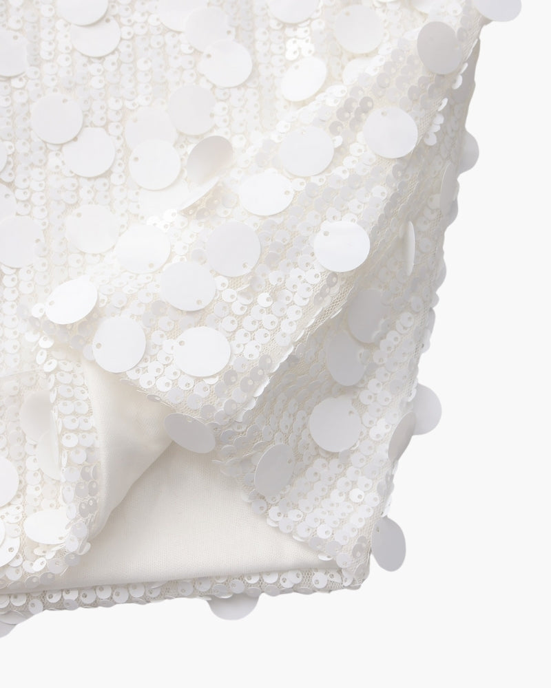 Mini Abito da Party con Paillettes