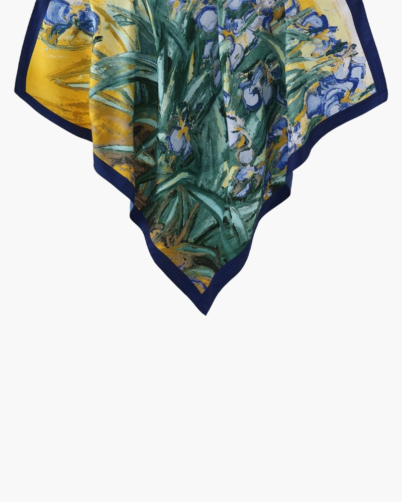 Foulard Giardino Impressionista Stile Ravelli Milano