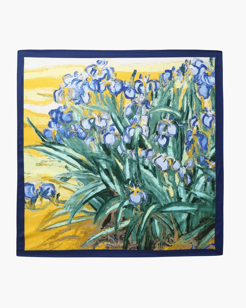 Foulard Giardino Impressionista Stile Ravelli Milano