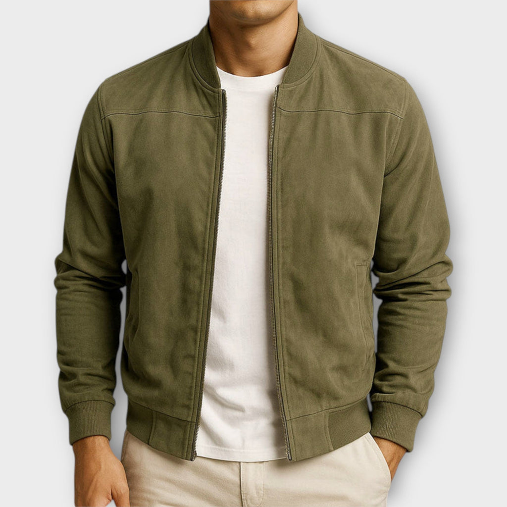 Rico™ | Giacca in Pelle Scamosciata da Uomo