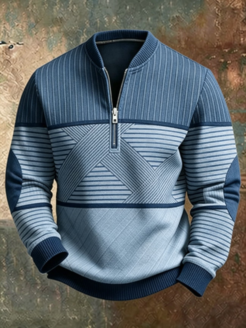 Viktor™ — Il maglione half-zip da uomo che chiude il look.