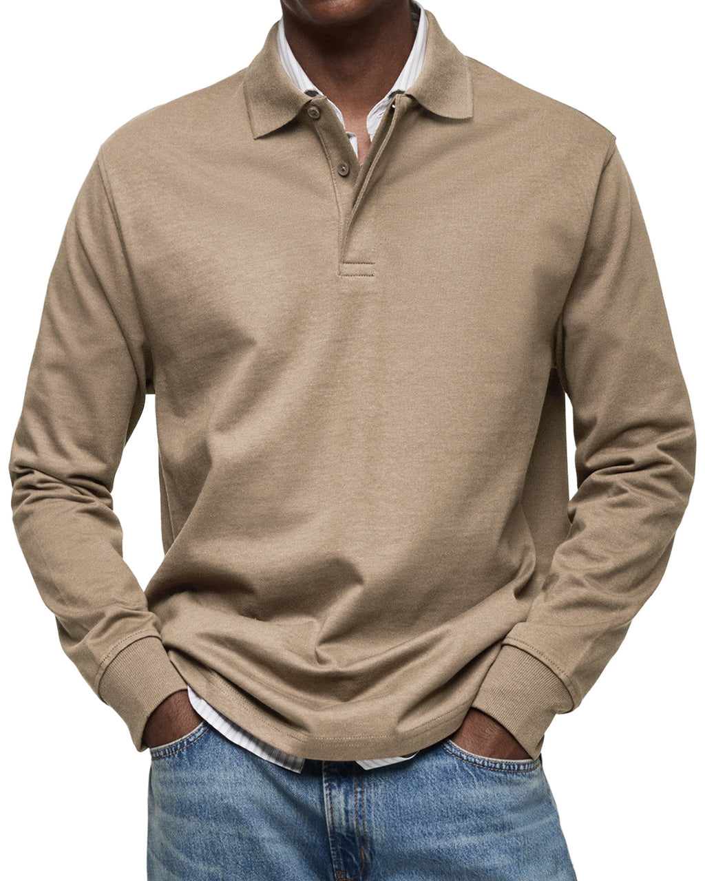 Alexandre Casual Polo a maniche lunghe