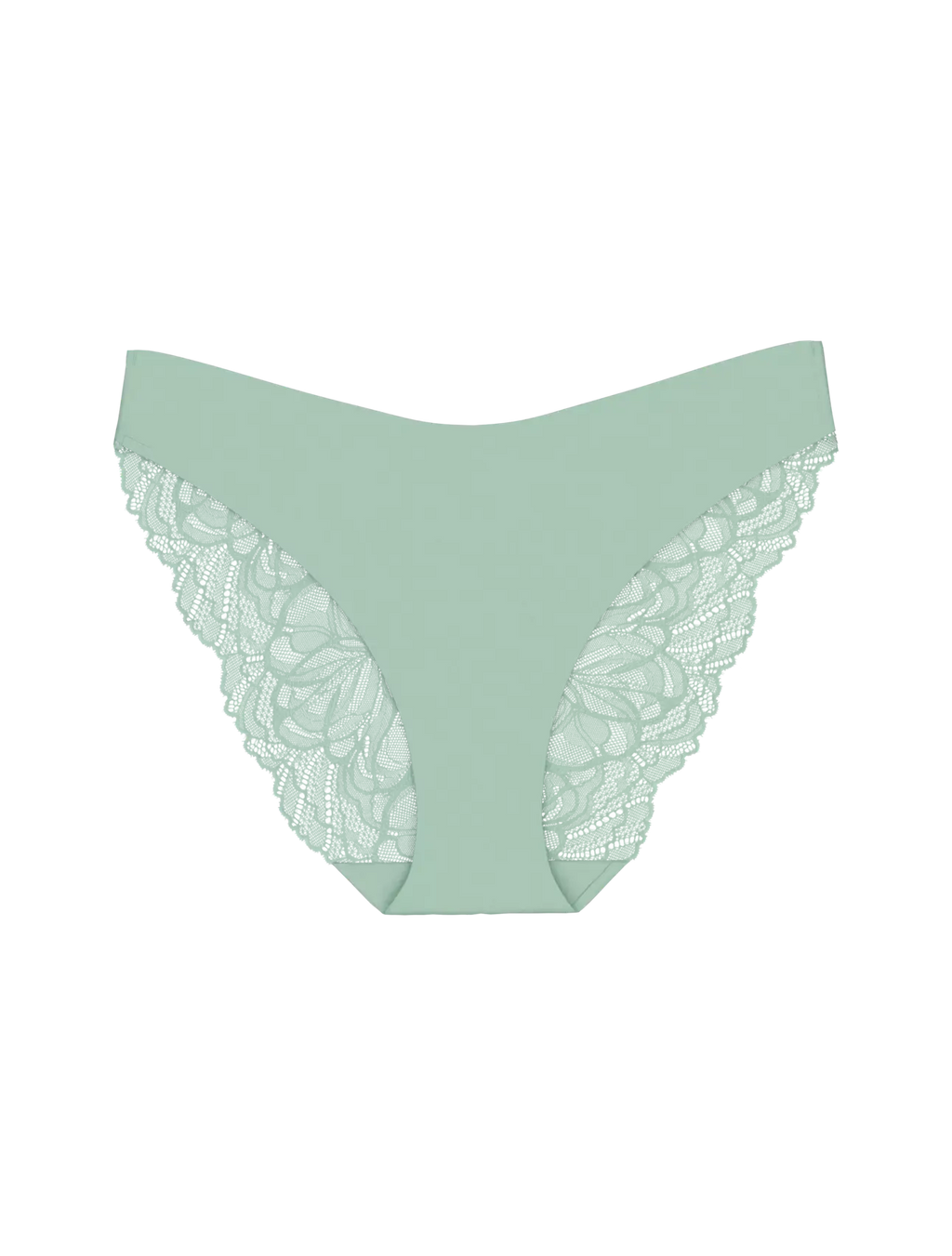 luxe slip - Body Make-Up Illusion Lace highleg Tai - 7329 - MISTY TURQUOISE