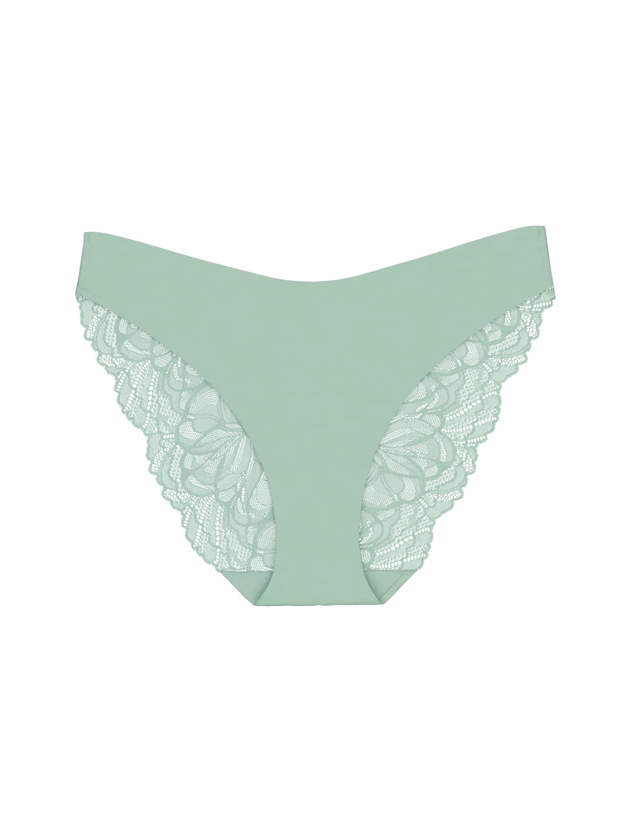 luxe slip - Body Make-Up Illusion Lace highleg Tai - 7329 - MISTY TURQUOISE