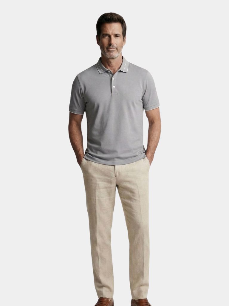 Polo Grigio Acciaio