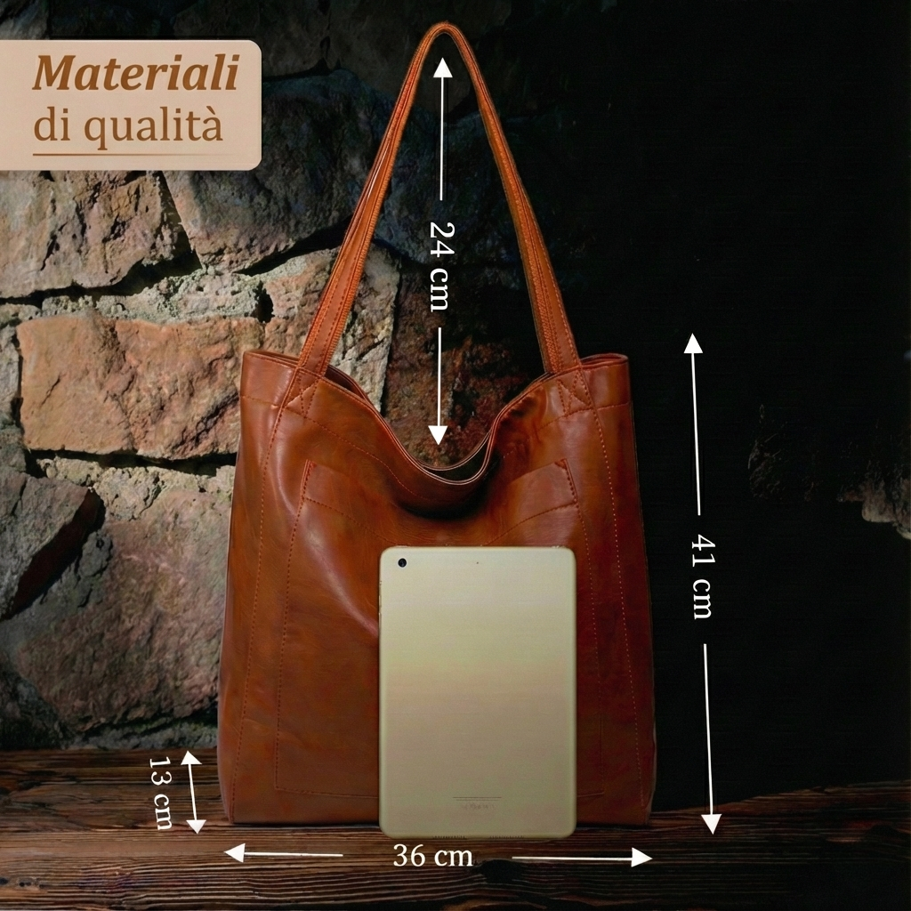 Lorena™ | Borsa in Pelle Moderna ed Elegante