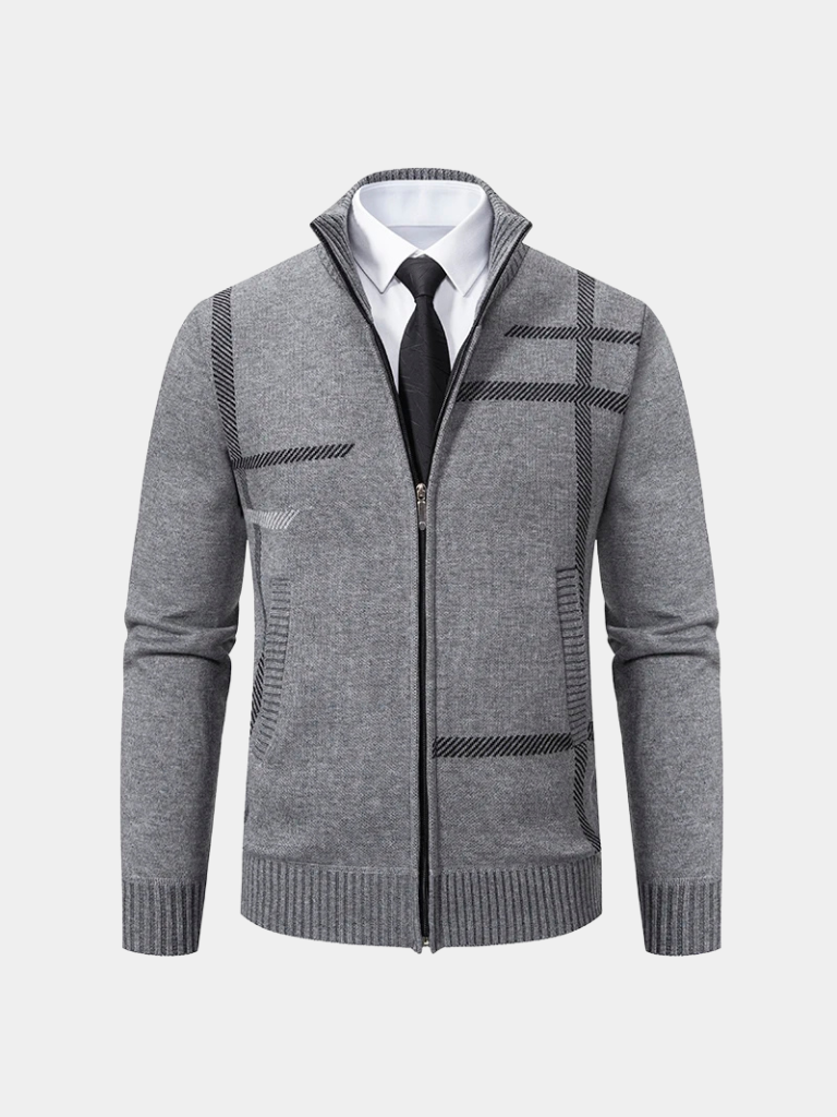 Giacca in Maglia Graphite Symmetry