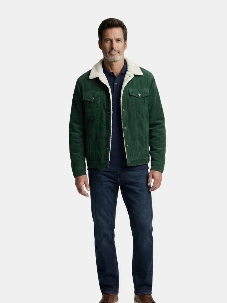Giacca Sherpa in Corduroy Heritage