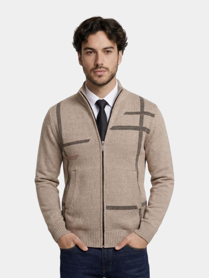 Giacca in Maglia Graphite Symmetry