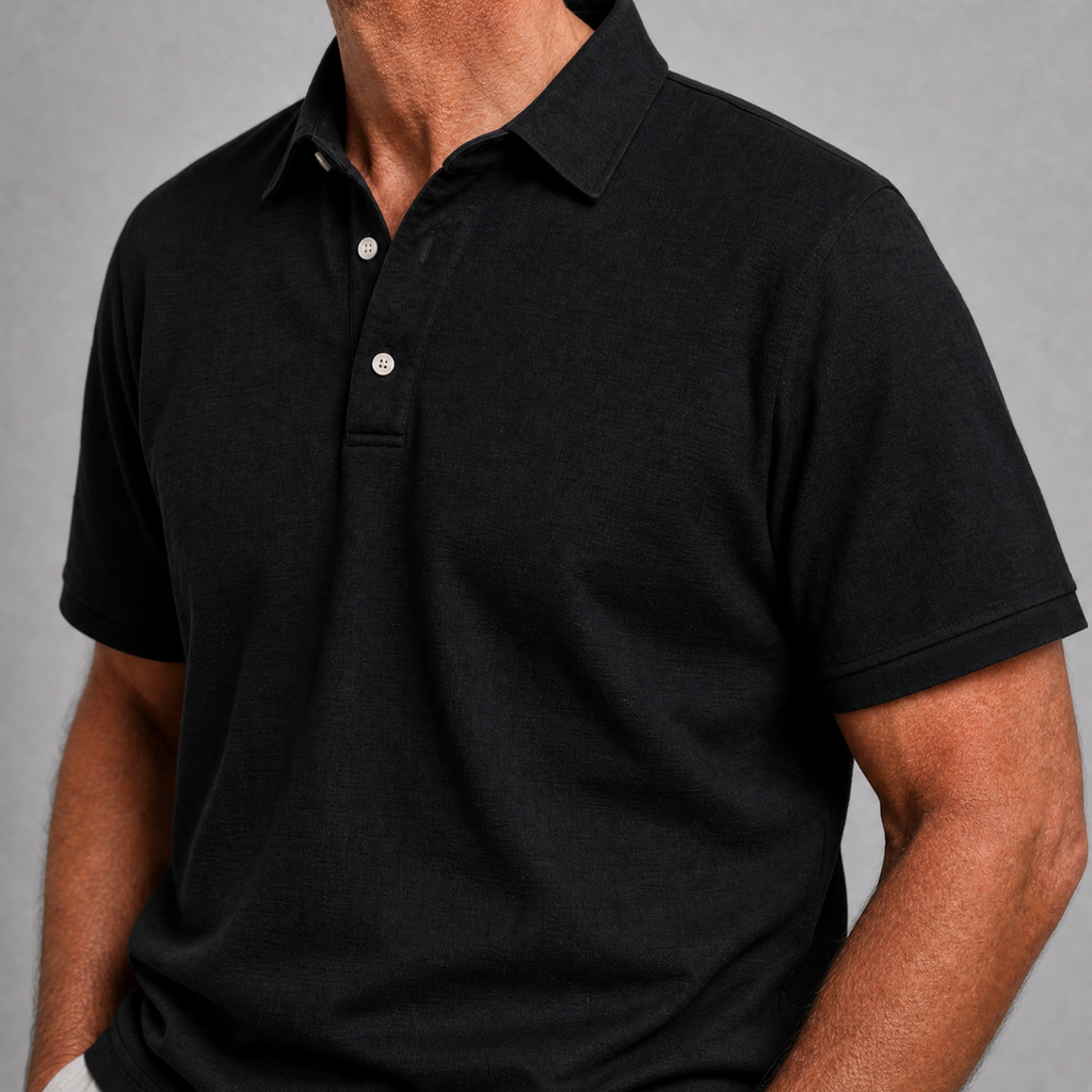 Tommaso | Polo in lino elegante