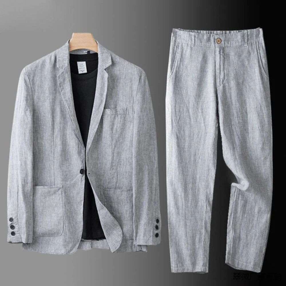 Set di lino elegante