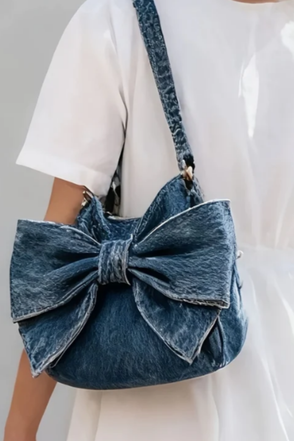 Anika | Borsa Retro con Fiocco