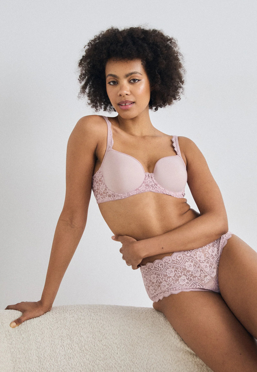 voorgevormde Spacer BH Amourette WP R* - Mauve rose