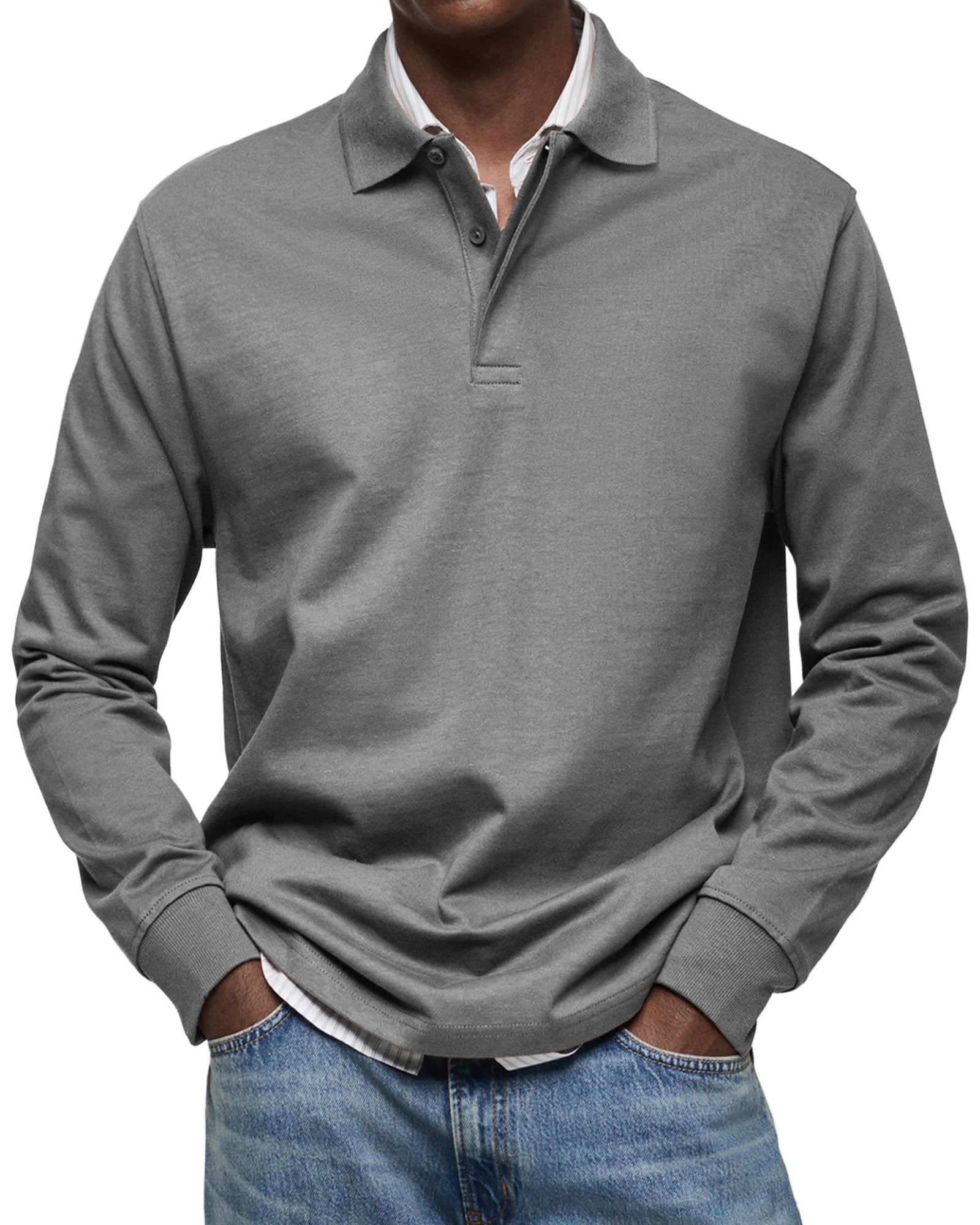 Alexandre Casual Polo a maniche lunghe