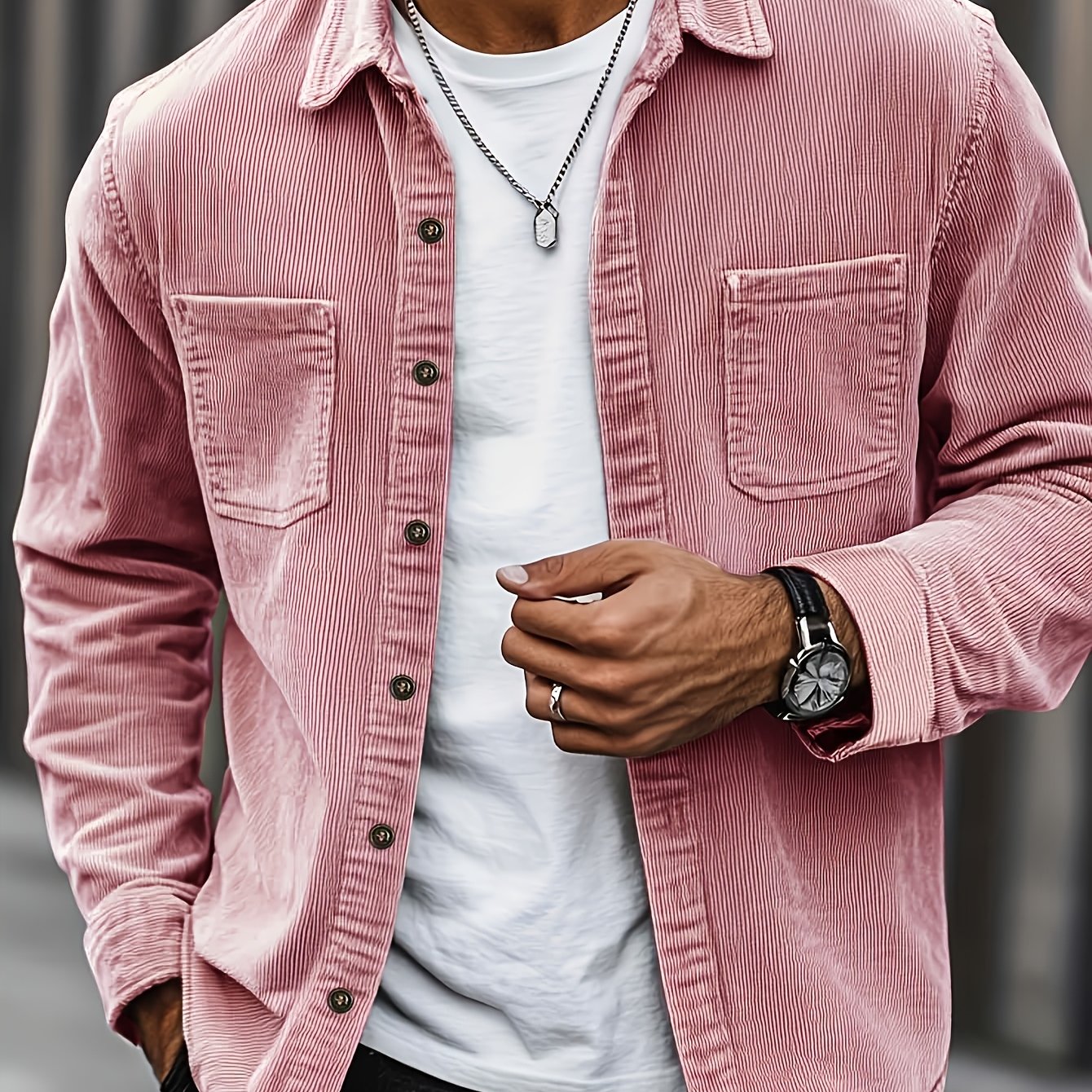 GIULIO™ | CAMICIA IN VELLUTO A COSTE DI RAVELLI MILANO