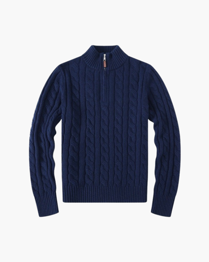 Maglione Donna Verbier con Mezza Zip