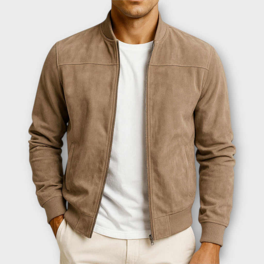 Rico™ | Giacca in Pelle Scamosciata da Uomo