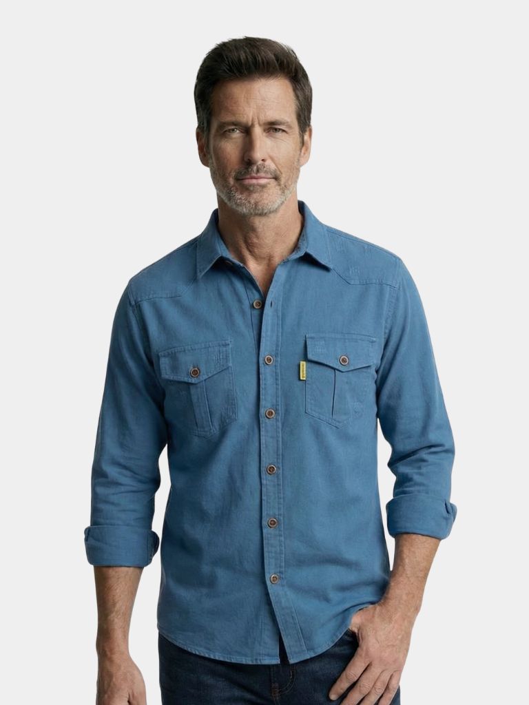 Camicia Casual Moderna da Uomo