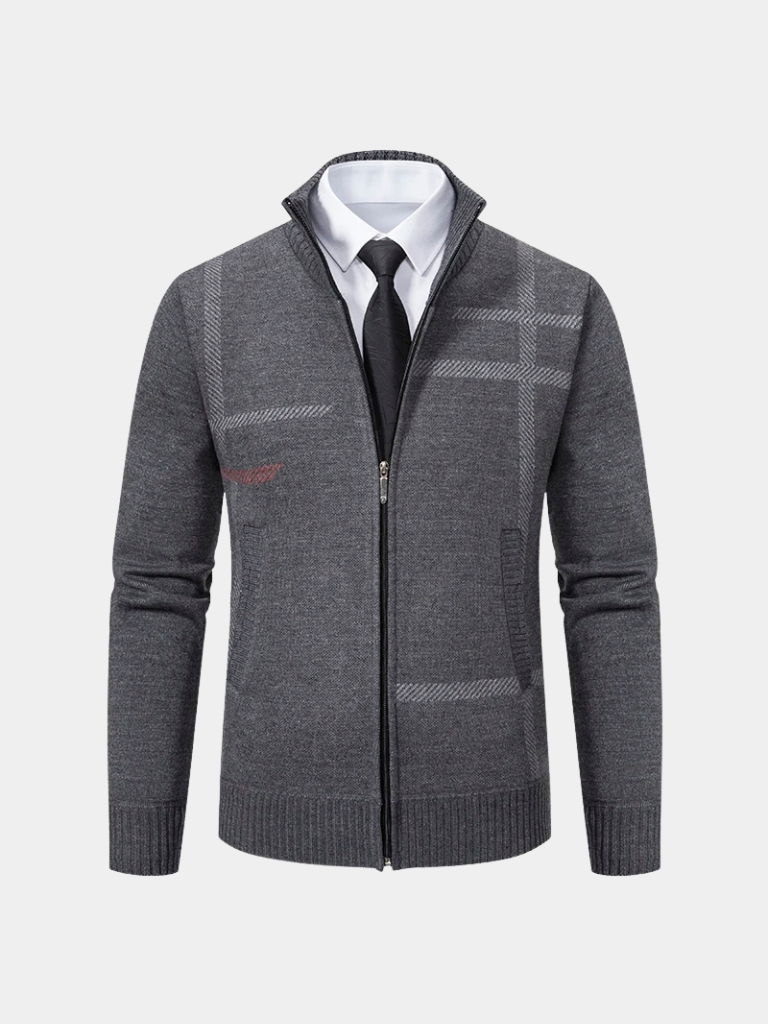 Giacca in Maglia Graphite Symmetry