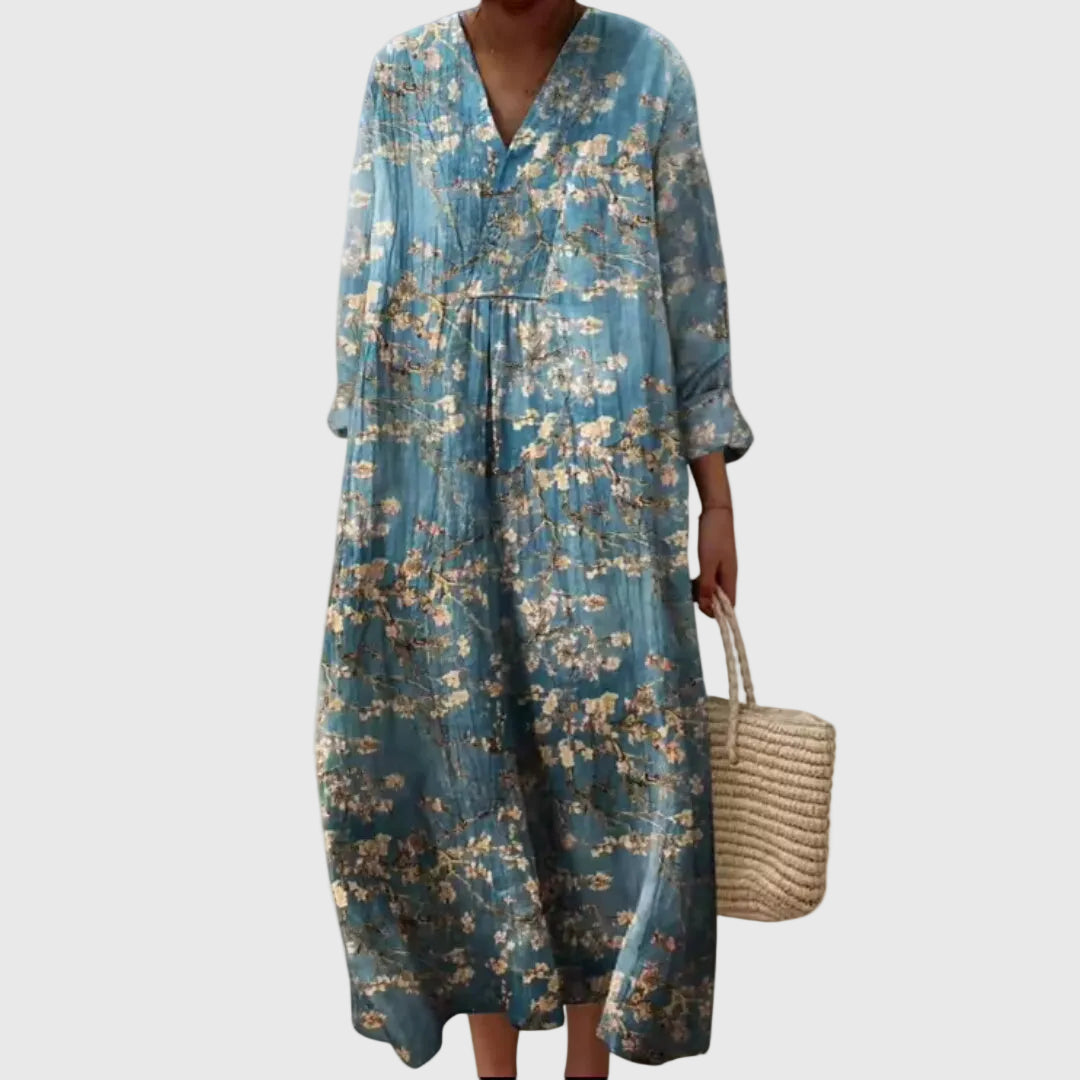 Stephanie | Vestito Midi Geometrico